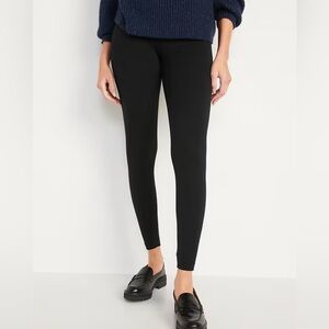 NWT Old Navy High-Waisted Jersey Fashion Layering Leggings